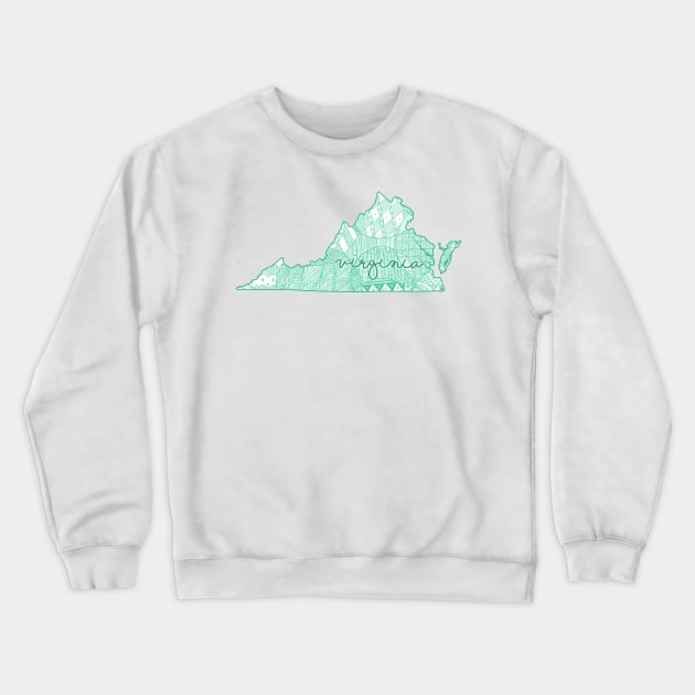 Virginia Crewneck Sweatshirt by ally1021